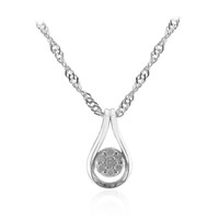 Collier en argent et Diamant I3 (I)