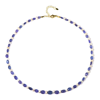 Collier en argent et Tanzanite