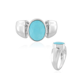 Bague en argent et Turquoise Sleeping Beauty