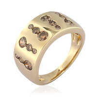 Bague en or et Diamant champagne I2 (de Melo)