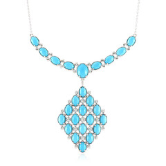 Collier en argent et Turquoise Sleeping Beauty