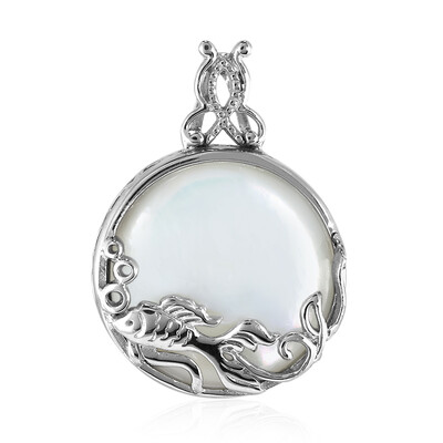 Pendentif en argent et Nacre (Art of Nature)