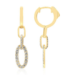 Boucles d'oreilles en or et Diamant I1 (H) (CIRARI)