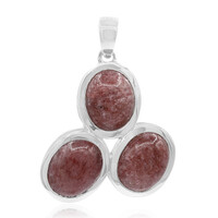 Pendentif en argent et Thulite