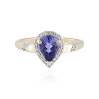 Bague en or et Tanzanite AAA