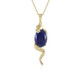 Collier en argent et Sodalite