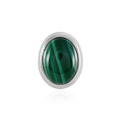 Pendentif en argent et Malachite