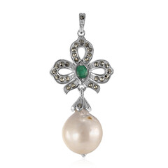 Pendentif en argent et Perle de culture d'eau douce (Annette classic)