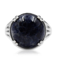 Bague en argent et Sodalite