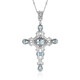 Collier en argent et Topaze bleu ciel (Dallas Prince Designs)