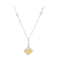 Collier en or et Diamant SI2 jaune (CIRARI)