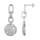 Boucles d'oreilles en argent et Zircon