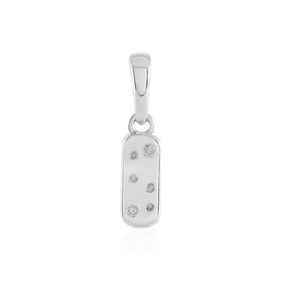 Pendentif en argent et Diamant I2 (I)