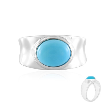 Bague en argent et Turquoise Sleeping Beauty