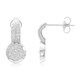 Boucles d'oreilles en argent et Zircon