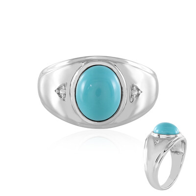 Bague en argent et Turquoise