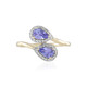 Bague en or et Tanzanite