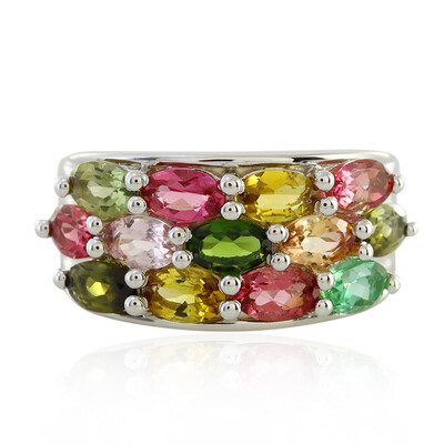 Bague en argent et Tourmaline