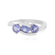 Bague en argent et Tanzanite