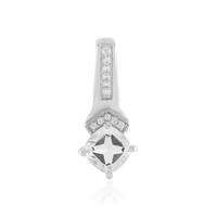 Pendentif en argent et Topaze blanche