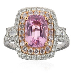 Bague en or et Spinelle rose (CIRARI)