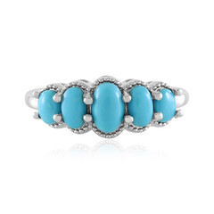 Bague en argent et Turquoise Sleeping Beauty