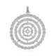 Pendentif en argent et Zircon