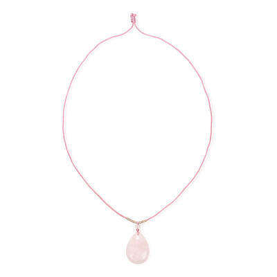 Collier et Quartz rose