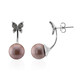 Boucles d'oreilles en argent et Perle Ming (Annette classic)