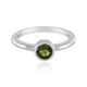 Bague en argent et Moldavite