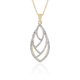 Collier en argent et Diamant I2 (J)