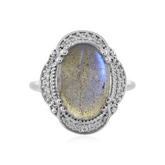 Bague en argent et Labradorite