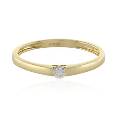 Bague en or et Diamant Flawless (F) (LUCENT DIAMONDS)