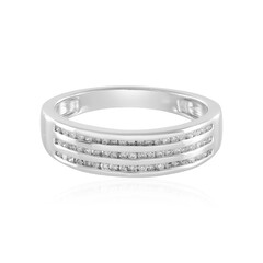 Bague en argent et Diamant I2 (I)