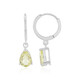 Boucles d'oreilles en argent et Quartz citron