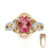 Bague en or et Tourmaline rose de Californie (Rifkind 1894 Collection)