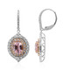 Boucles d'oreilles en or et Spinelle rose (CIRARI)