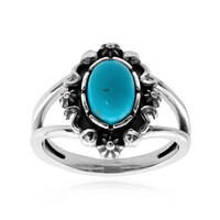 Bague en argent et Turquoise de Kingman (Desert Chic)