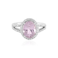 Bague en argent et Kunzite