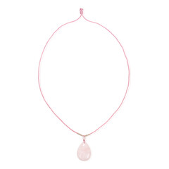 Collier et Quartz rose