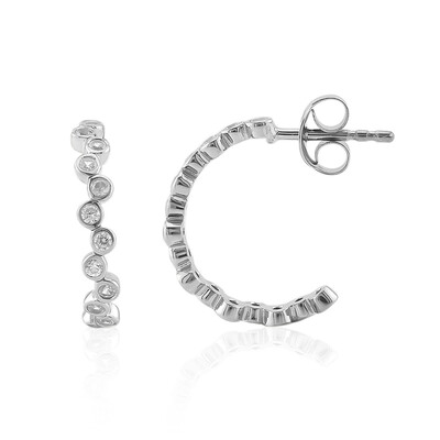 Boucles d'oreilles en argent et Zircon