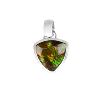 Pendentif en argent et Ammolite