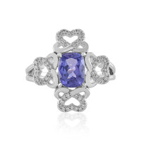 Bague en argent et Tanzanite