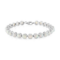 Bracelet en argent et Opale Welo