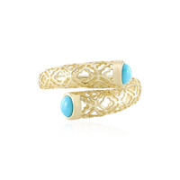 Bague en or et Turquoise Sleeping Beauty (Ornaments by de Melo)