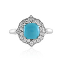 Bague en argent et Turquoise Sleeping Beauty