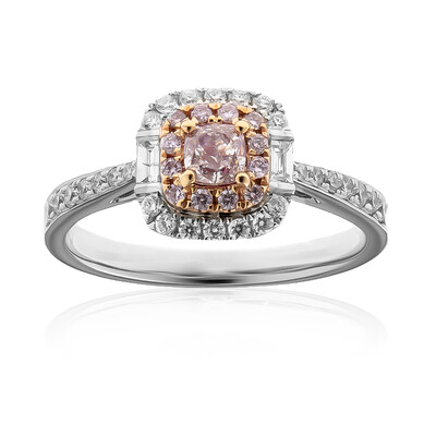 Bague en or et Diamant rose I1 (CIRARI)