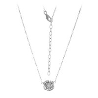 Collier en argent et Topaze blanche