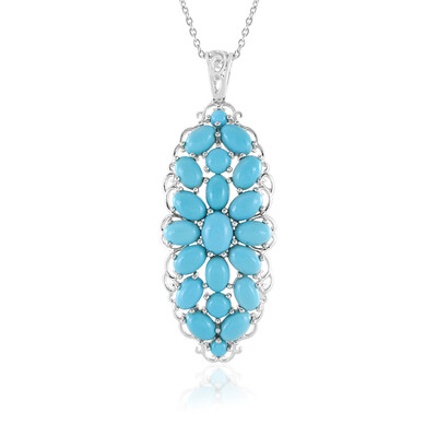 Collier en argent et Turquoise Sleeping Beauty