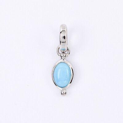 Pendentif en argent et Turquoise